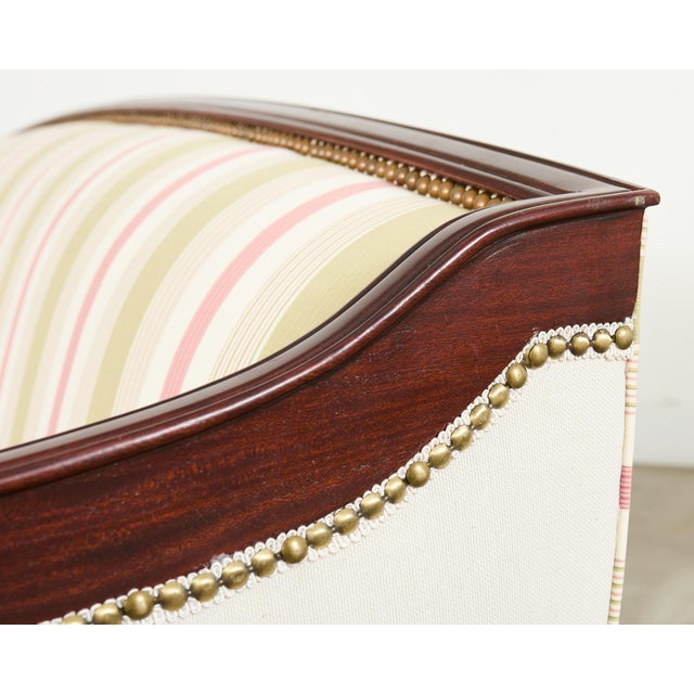 Federal Sheraton Style Mahogany Sofa Settee by Hickory Chair For Sale - Image 17 of 18