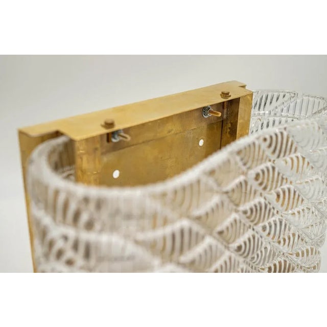 Wall Lamps in Murano Glass attributed to Gianni Seguso, 1960s, Set of 2 For Sale - Image 4 of 7