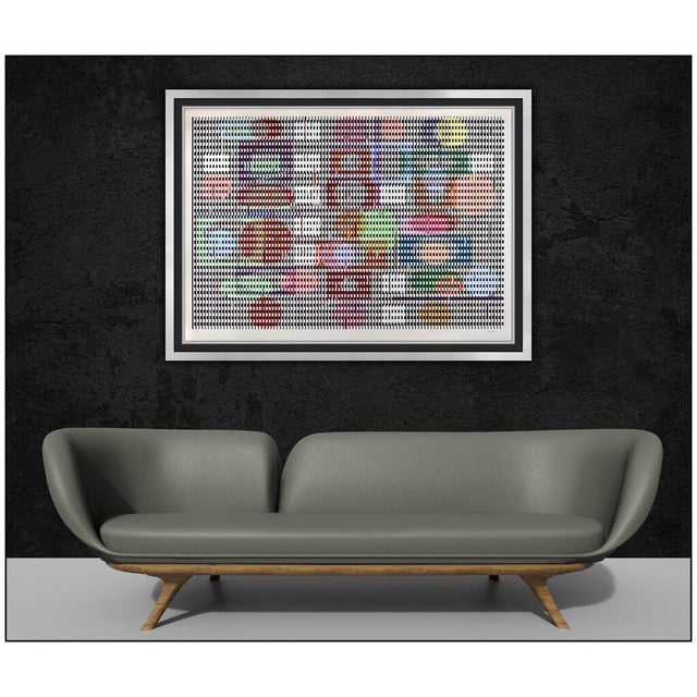 Message us to inquire about custom framing options! (Included for free with every purchase) The artwork here, "Double...