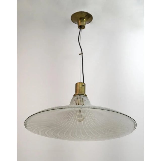 Mid-Century Italian Modern Murano Bubbles Lamp from Seguso, 1970s For Sale - Image 9 of 9