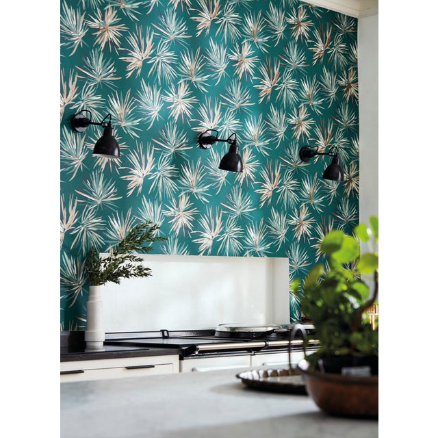 A striking contemporary design in a range of statement colours Aucuba‚Äôs layered leafy looks are silhouetted against a...