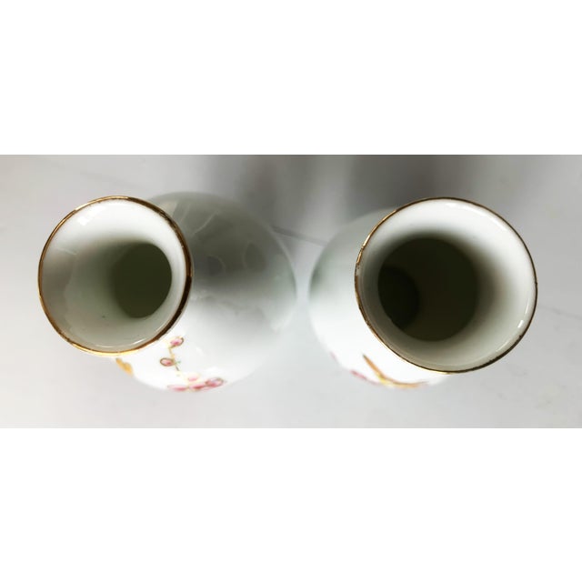 Mid-Century Chinese Porcelain Vases, Set of 2 For Sale - Image 14 of 16