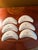 Antique J & E Mayer Semi Vitreous China Crescent Bone Plates 1881-1899 - Set of 6 For Sale - Image 15 of 15