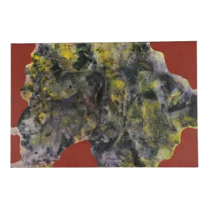 Mid 20th Century Don Stacy Modern Abstract Figural Oil Painting