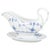 Early 20th Century Blue Fluted Plain Porcelain Sauce Boat from Royal Copenhagen, Early 1900s For Sale - Image 5 of 5
