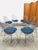 Vintage Dutch SM05 Wire Chairs by Cees Braakman for Pastoe, 1950s, Set of 8 For Sale - Image 6 of 8