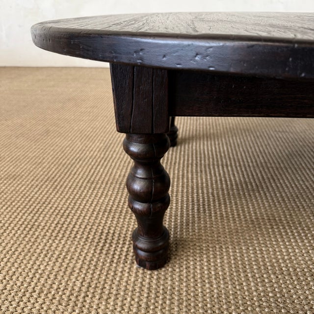 Norfolk Coffee Table 39.25" Dia For Sale In Los Angeles - Image 6 of 10