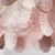 Glass Modernist Round 3-Tier Hand-Blown Murano Glass Chandelier W/ Oval Reeded Shades For Sale - Image 7 of 18