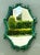 Vintage Green Painted Twig Mirror For Sale - Image 11 of 12