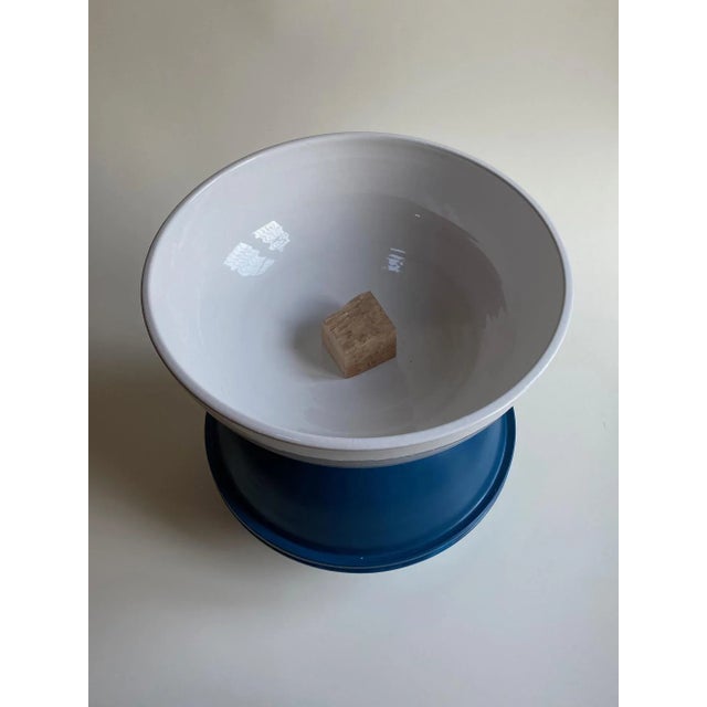 Contemporary Blue Vase by Meccani Studio for Meccani Design, 2019 For Sale - Image 3 of 5