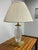 Traditional Mid 20th Century Style After Waterford Etched Glass Table Lamp For Sale - Image 3 of 12