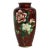 Early 20th Century Signed Ando Jubei Ginbari Red Japanese Cloisonne Vase For Sale