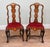 2000 - 2009 Dutch Floral Marquetry Side Chairs, Set of 2 For Sale - Image 5 of 5