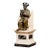 Exceptional Large Antique Grand Tour Bronze St. Peter Marble Statue Sculpture Home Decor For Sale