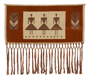 Vintage Hungarian Kelim Tapestry in Wool by Éva Németh for Ziola, 1960s