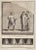 Nicola Billy, Ancient Roman Fresco Herculaneum, Etching, 18th Century For Sale