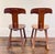 Vintage T-chair Brutalist Chairs from Hale Furniture, Arlington, Vermont. Two available.