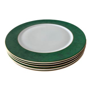 1990s Haviland & Co. Limoges Porcelain Charger Plates - Set of 6 For Sale