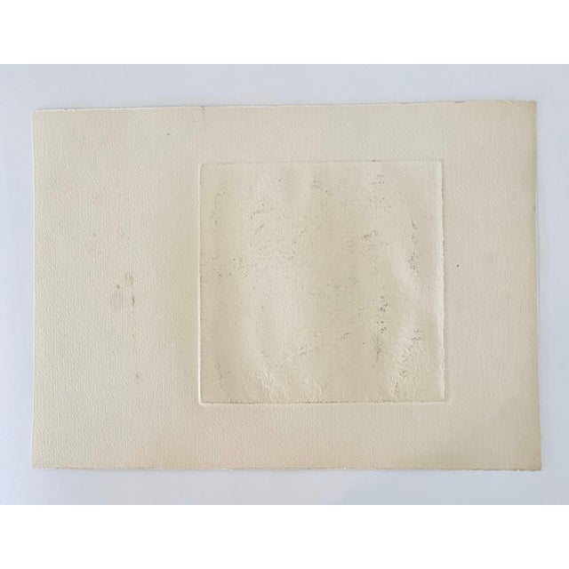 Mid 20th Century Robert A. Birmelin, Flying Dog, American Modernist Abstract Etching For Sale - Image 5 of 6