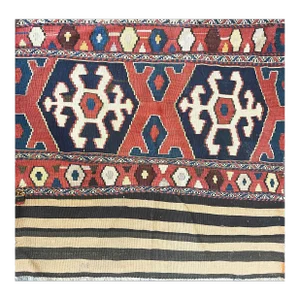 Antique Shahsavan Kilim/Rug, C-1900's as Is