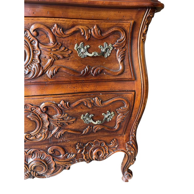 John Widdicomb French Provincial Bombe Chest A showstopping piece from one of America's most celebrated furniture makers,...