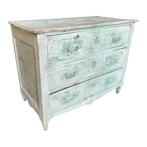 Green Commode - French 18th Century Louis Xvi Period Commode