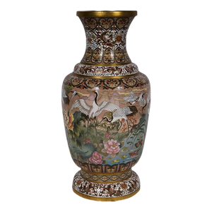 20th Century Antique Chinese Cloisonne Vase