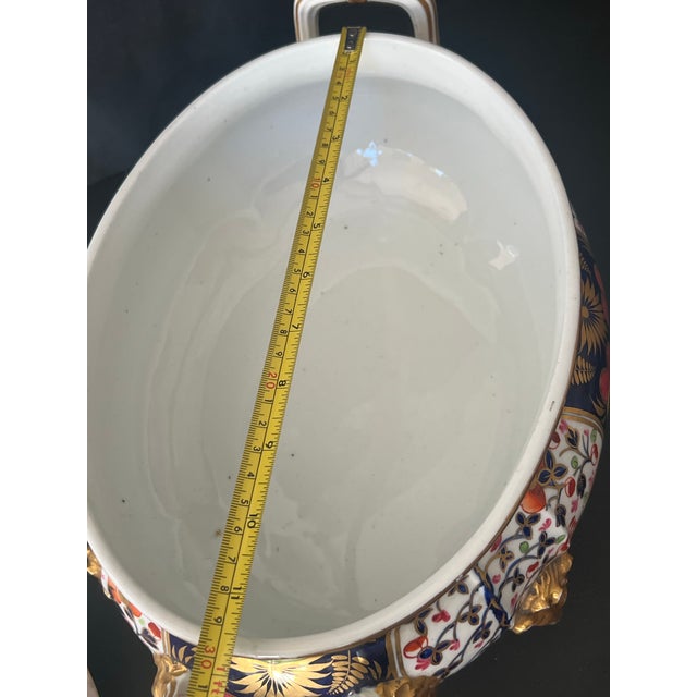 Antique Royal Crown Derby English Emari Tureen Centerpiece For Sale - Image 11 of 12