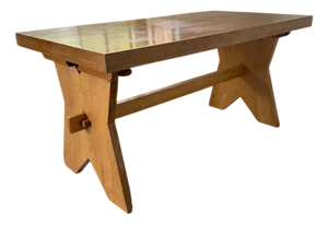 Beech Mountain Furniture Table, 1950s