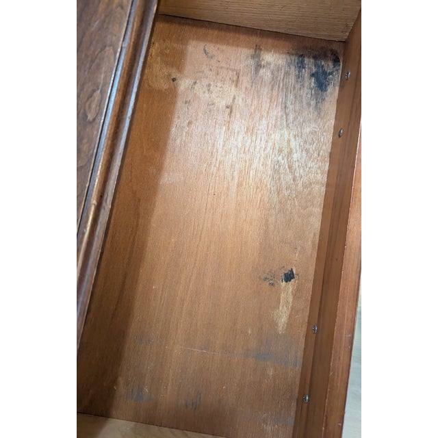 Vintage Pennsylvania House Cherry Night Stand Pair Chippendale Style For Sale - Image 18 of 18