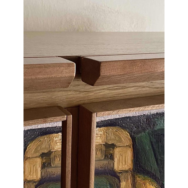 Not Yet Made - Made To Order Abstract Four Sideboard by Mascia Meccani for Meccani Design For Sale - Image 5 of 7