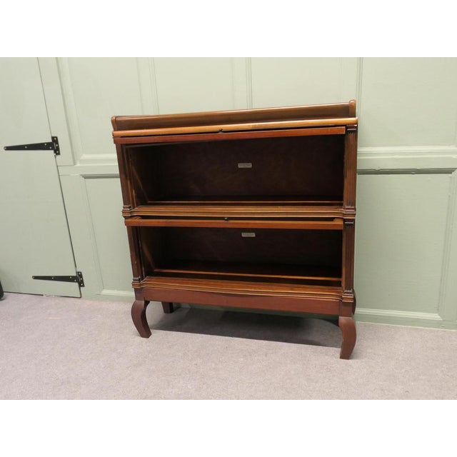 Arts and Crafts Two-Stack Bookcase from Globe Wernicke, 1900s For Sale - Image 4 of 8