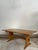 Wood 1970s Oak Trestle-Dining Table With Extensions, Style of Henning Kjaernulf For Sale - Image 7 of 17