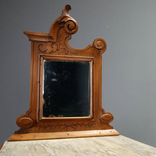 Late 19th Century Walnut Nightstands, Set of 2 For Sale - Image 6 of 11