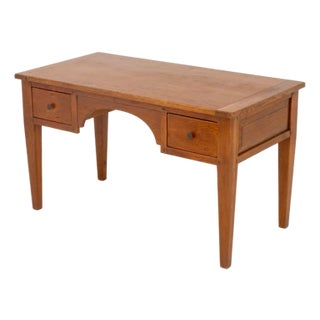 Arts and Crafts Style Oak Desk For Sale