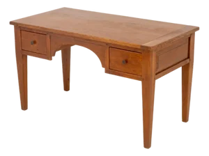 Arts and Crafts Style Oak Desk