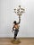Rococo Vintage Italian Venetian Figural Boy Candelabra Table Lamp For Sale - Image 3 of 16