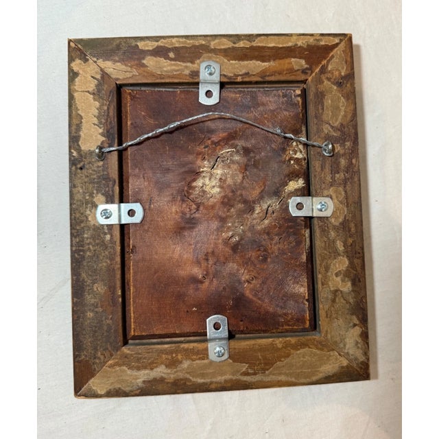 Antique 19th Century Original Walter Roessler Munchen Oil Painting Man Portrait For Sale - Image 9 of 9