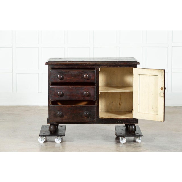 English Pine Dresser Base, 1870 For Sale - Image 11 of 17