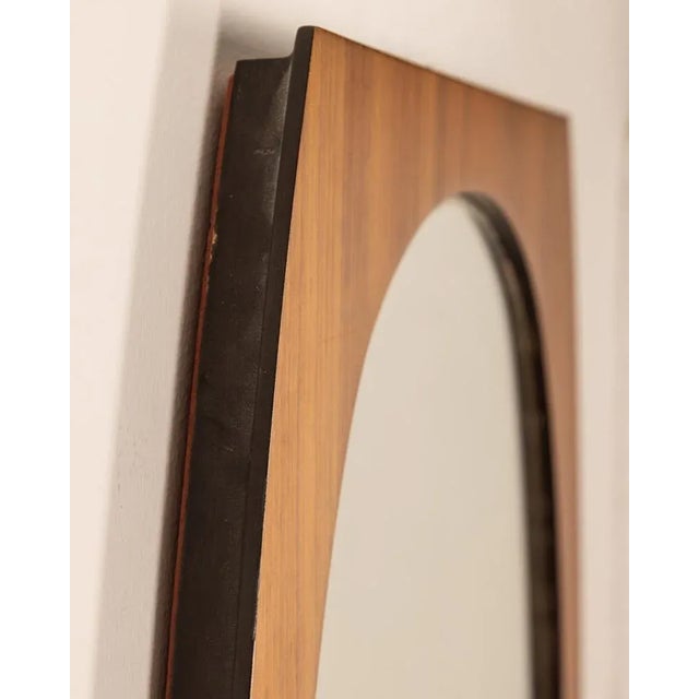 1970s Vintage Wall Mirror by Gianfranco Frattini, 1970s For Sale - Image 5 of 8