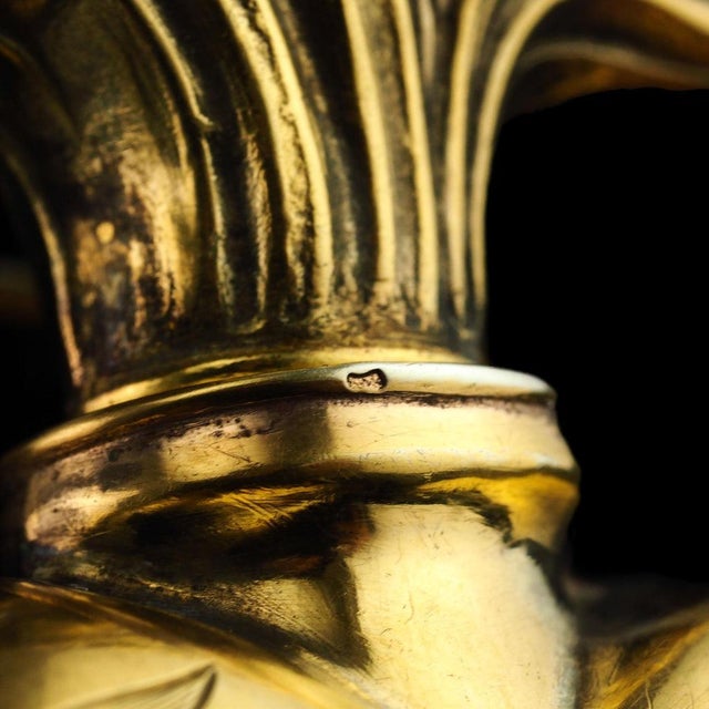Antique Silver Gilt Heart Perfume Bottle, 1800s For Sale - Image 13 of 18