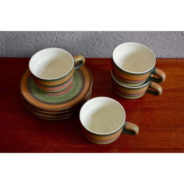 Mid-Century Modern Coffee Service, 1960s, Set of 8 For Sale - Image 3 of 5