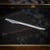 Vintage 20th century french solid silver hermès letter opener, crafted in a sleek, minimalist design. The piece features a...