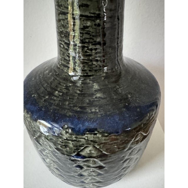 Ceramic Mid-Century Stoneware DL 35 Chamotte Table Lamp by Le Klint for Palshus, Denmark, 1960s For Sale - Image 7 of 9