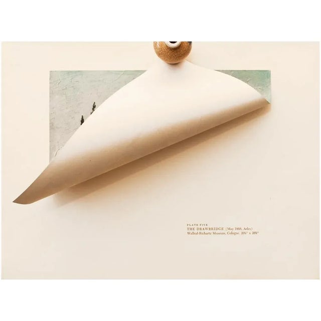 The School of Paris 1954 After Van Gogh "The Drawbridge", First Edition Post-Impressionist Print For Sale - Image 3 of 9