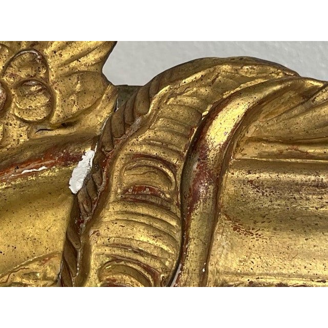 Wood 19th Century French Giltwood Mirror For Sale - Image 7 of 13