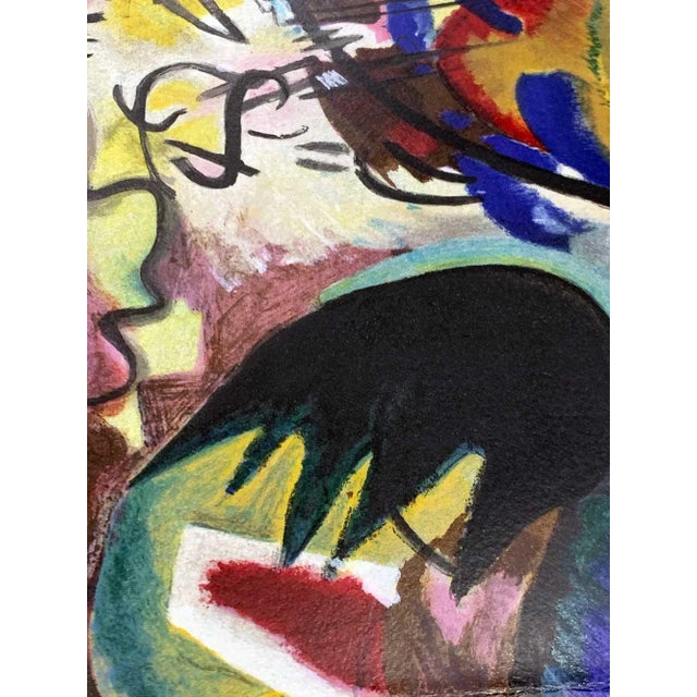 Wassily Kandinsky Lithograph Limited Ed. "Hc" W/Frame Included For Sale In Atlanta - Image 6 of 7
