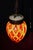 Art Deco Tiffany Style Stained Glass Acorn Pendant Light, 1940s For Sale - Image 12 of 18