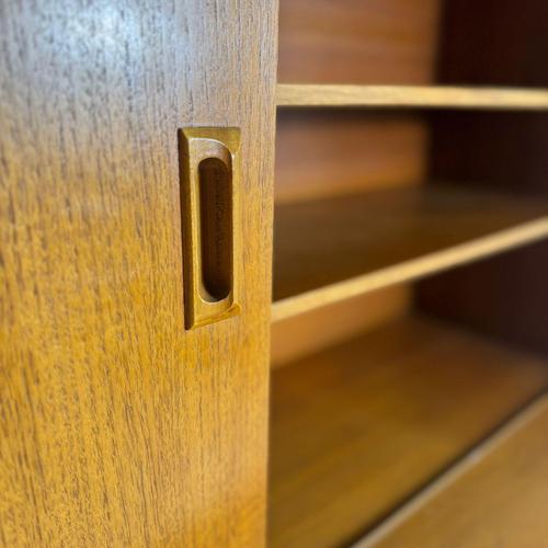 Wood Mid-Century Danese Teak Highboard For Sale - Image 7 of 10