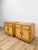 Mid 20th Century Mid 20th Century Coastal Bamboo Parquet Nightstand Pair Glass Top Hollywood Regency For Sale - Image 5 of 13